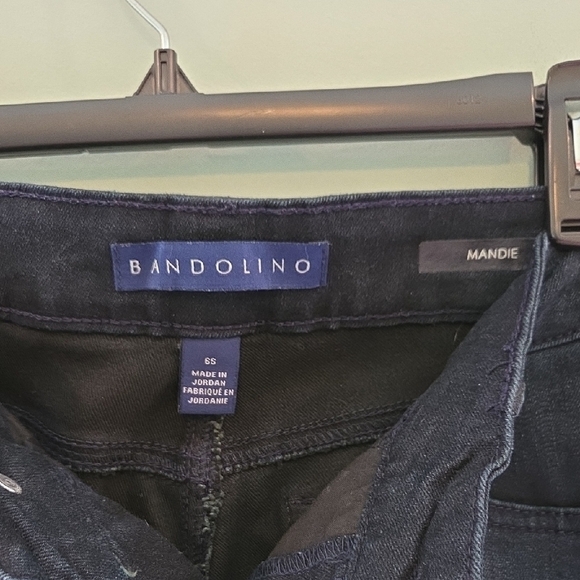 Bandolino Mandie Ankle Cropped Indigo Blue Jeans Women's Size 6 S - Picture 3 of 12